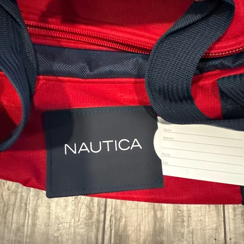 Nautica Red and Navy Men's Bag - Picture 13 of 15
